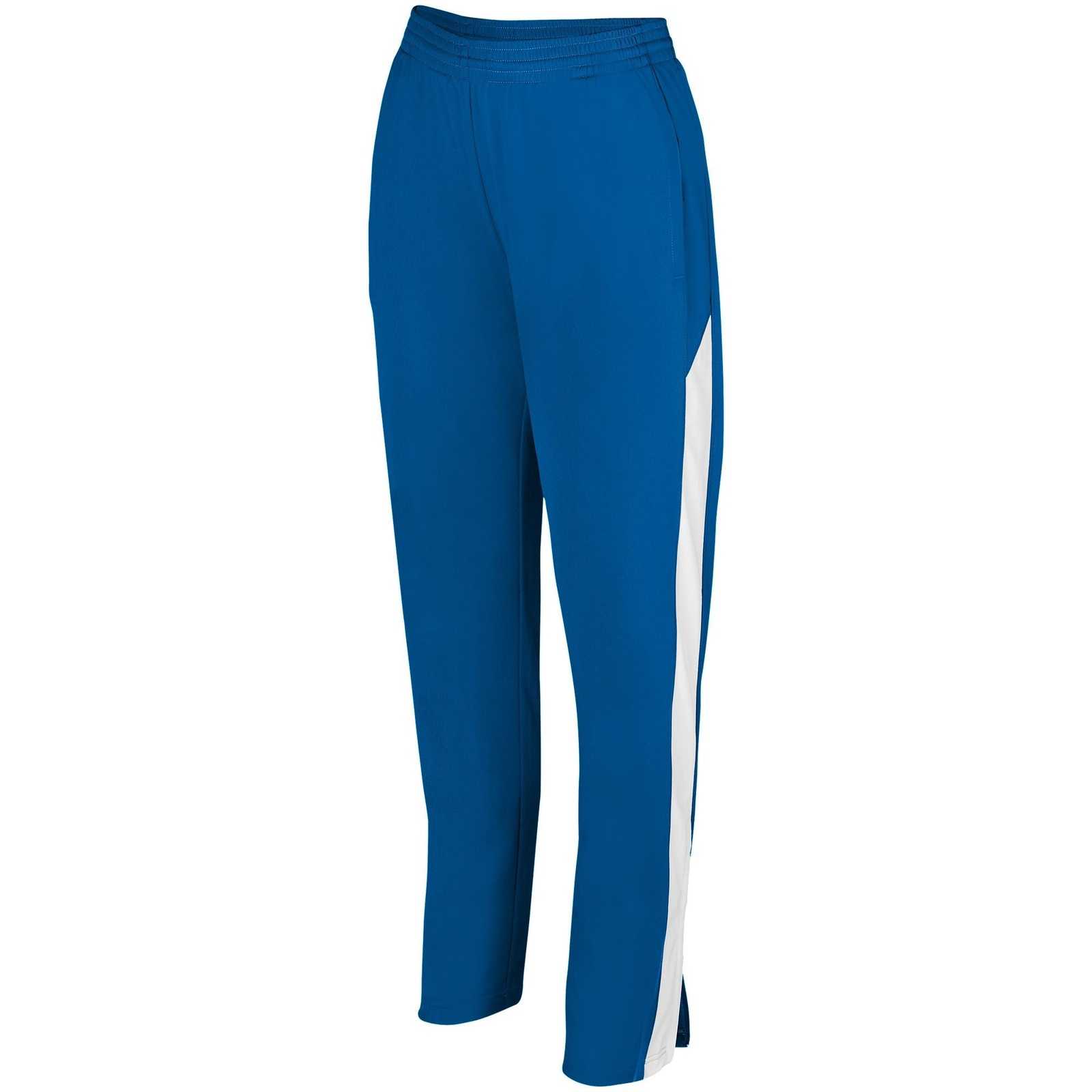 Augusta 7762 Ladies Medalist Pant 2.0 - Royal White - HIT a Double