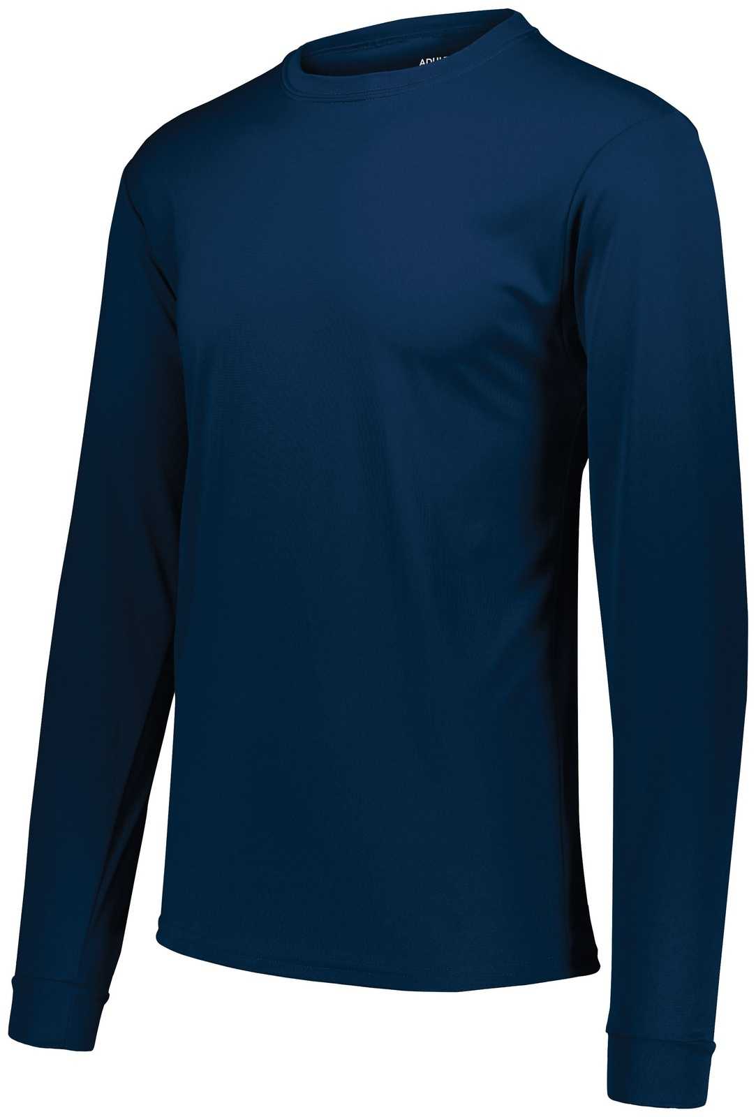 Augusta 789 Youth Wicking Long Sleeve T-Shirt - Black - HIT a Double