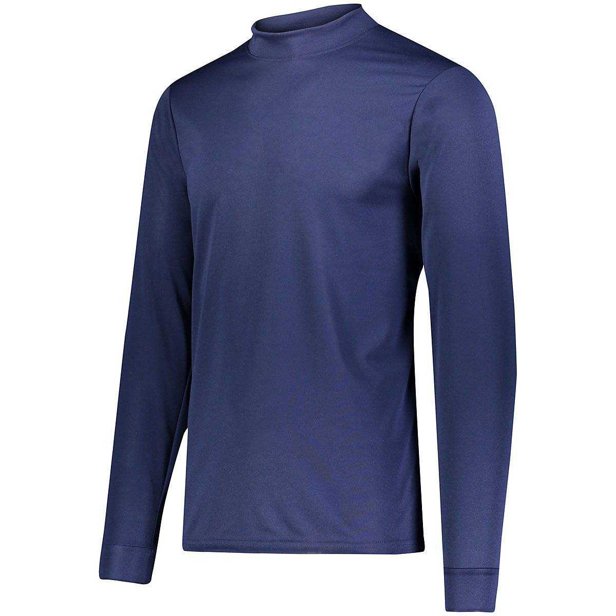 Augusta 797 Wicking Mock Turtleneck - Navy - HIT a Double