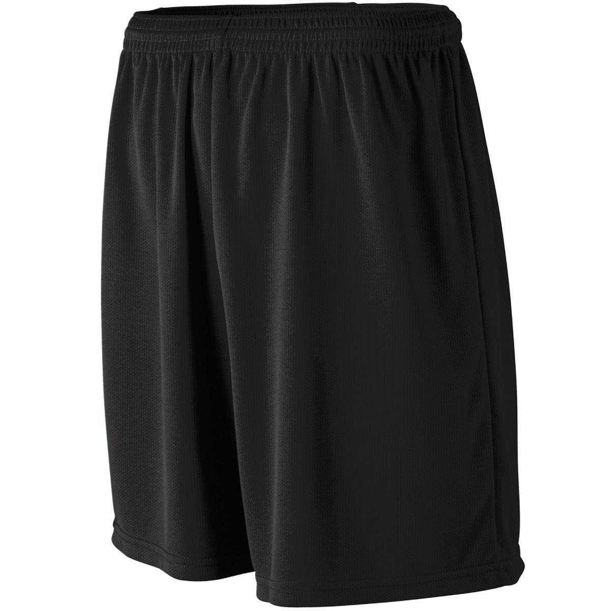 Augusta 805 Wicking Mesh Athletic Short - Black - HIT a Double