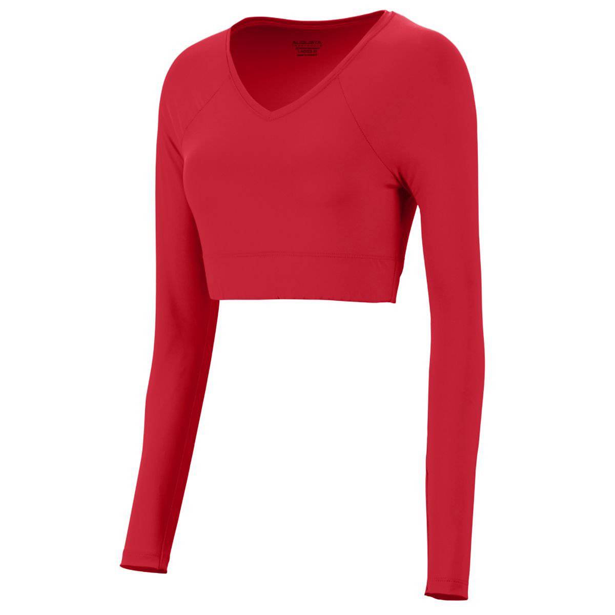 Augusta 9012 Ladies V-Neck Liner - Red - HIT a Double