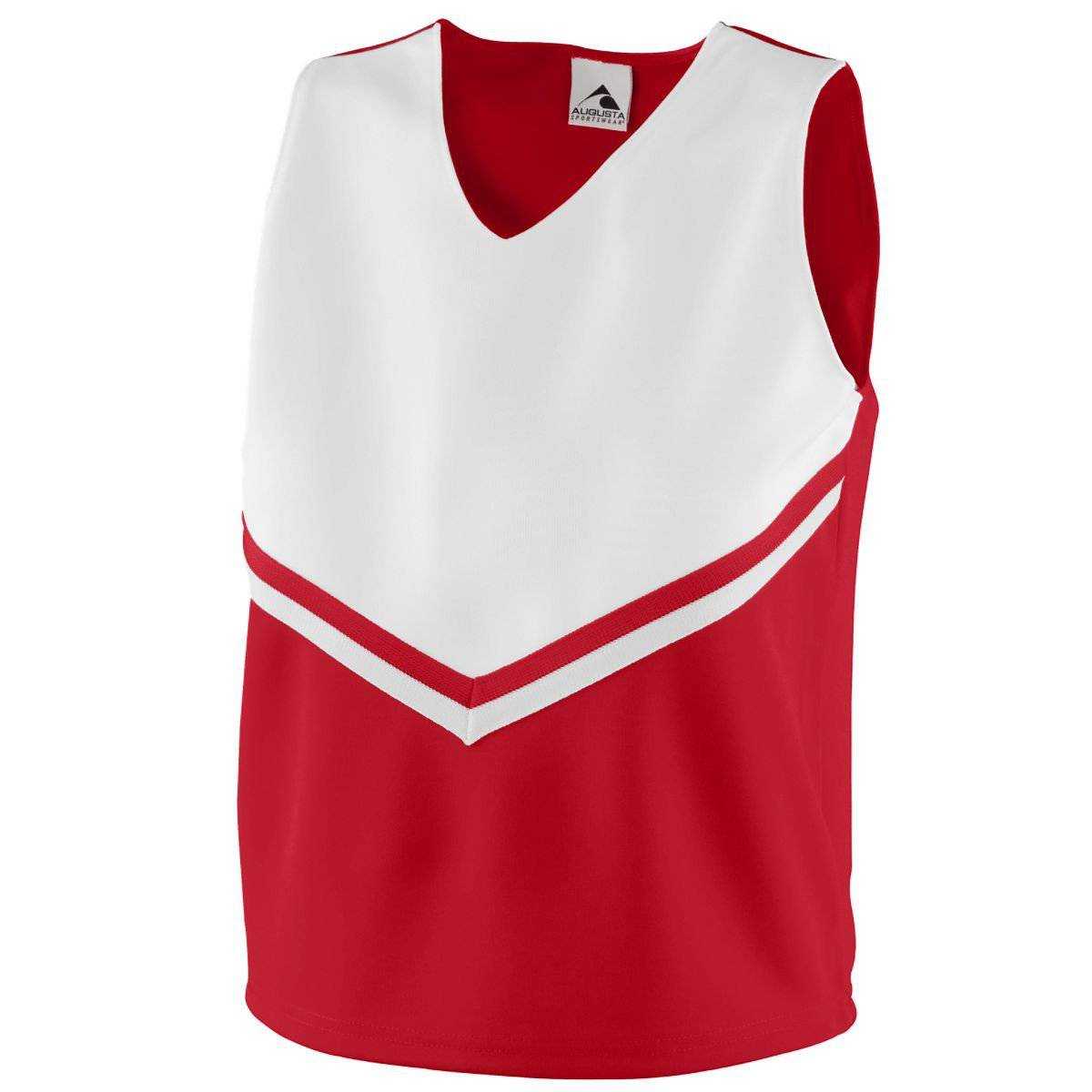 Augusta 9110 Ladies Pride Shell - Red White - HIT a Double
