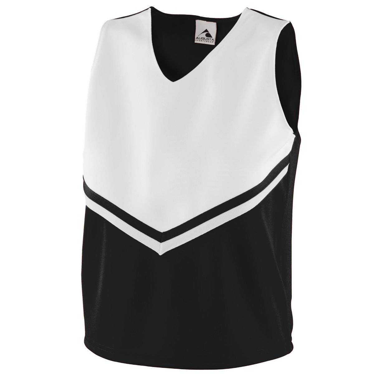 Augusta 9111 Girls Pride Shell - Black White - HIT a Double