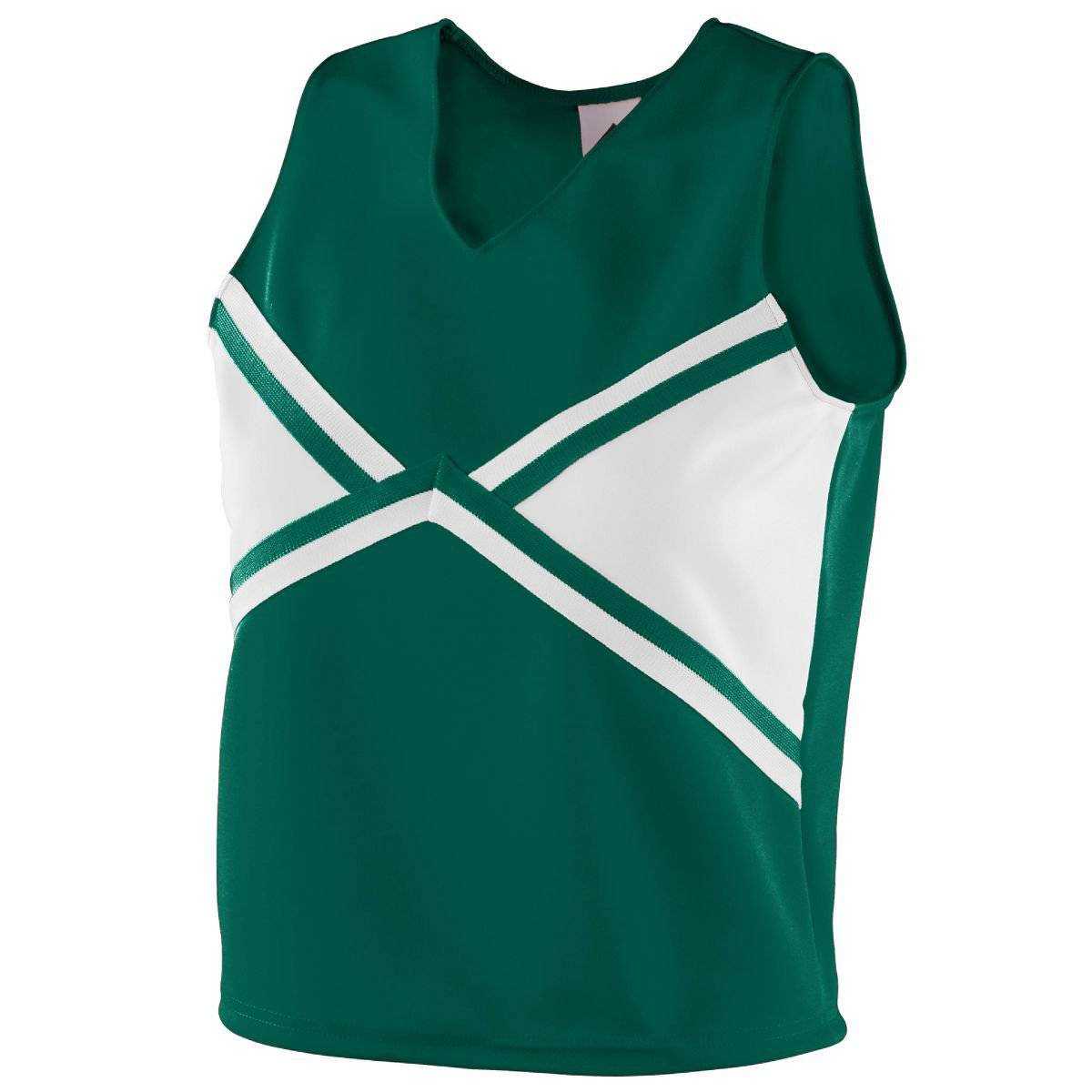Augusta 9120 Ladies Explosion Shell - Dark Green White - HIT a Double