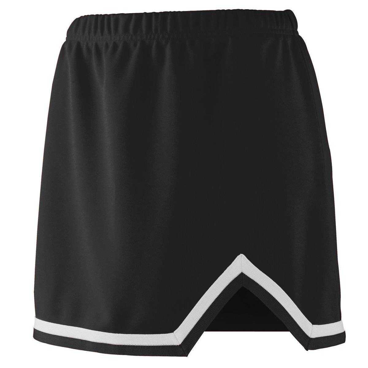 Augusta 9126 Girls Energy Skirt - Black White - HIT a Double