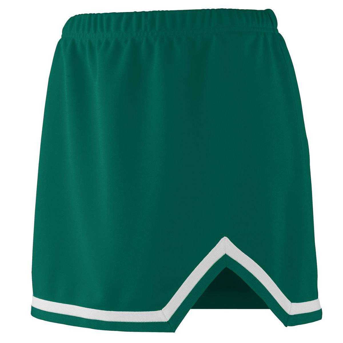 Augusta 9126 Girls Energy Skirt - Forest White - HIT a Double