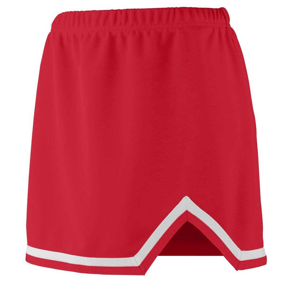 Augusta 9126 Girls Energy Skirt - Red White - HIT a Double