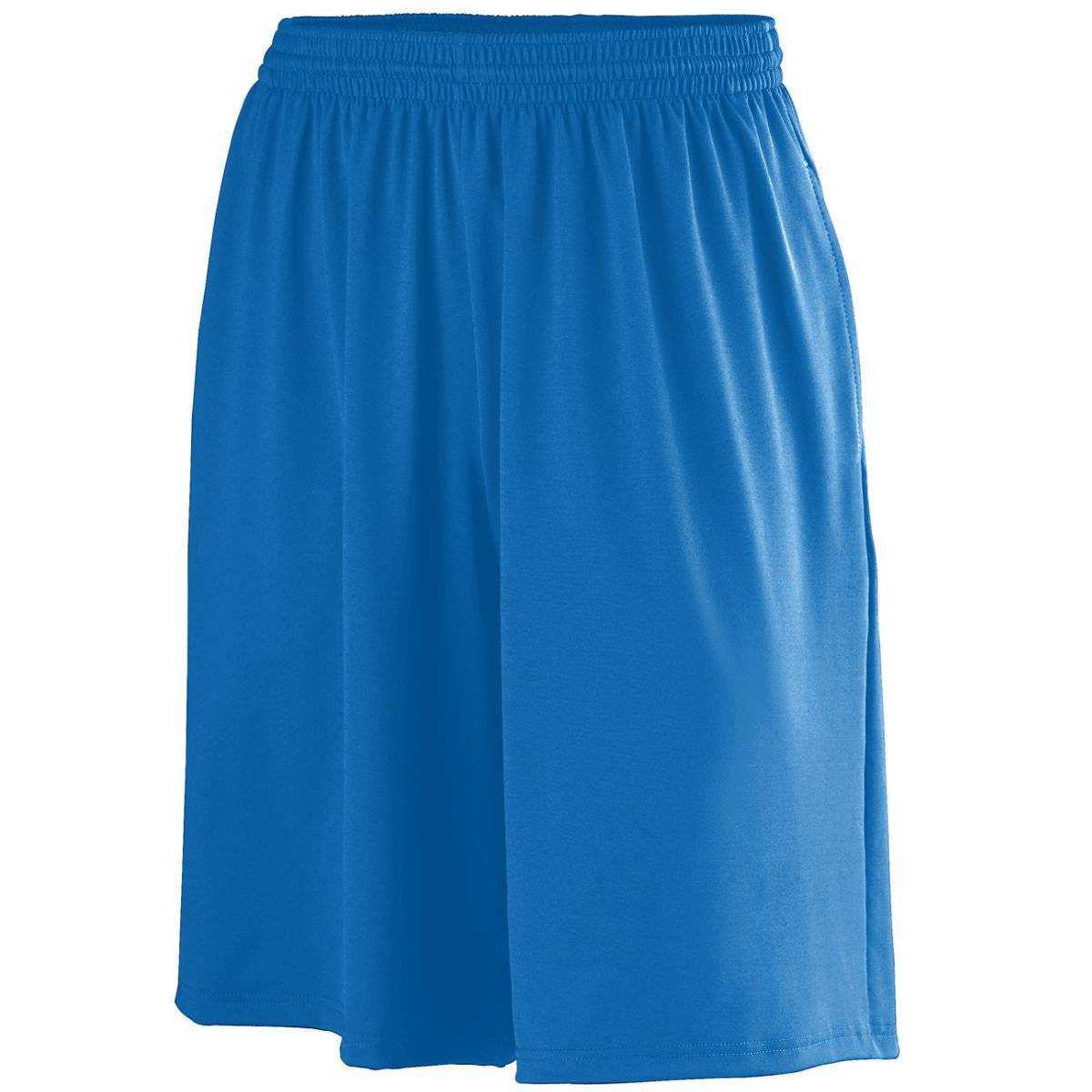 Augusta 949 Poly/Spandex Short with Pockets - Royal - HIT a Double