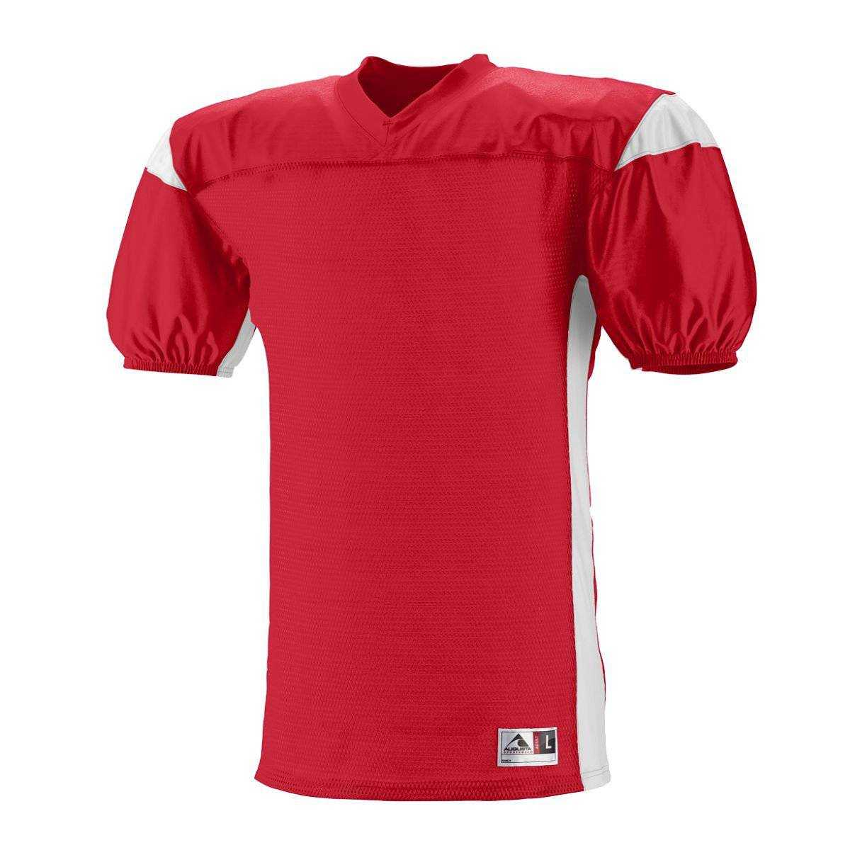 Augusta 9520 Dominator Jersey - Red White - HIT a Double