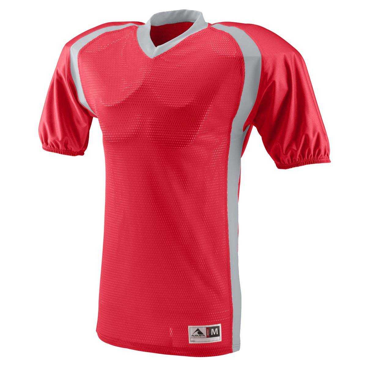 Augusta 9530 Blitz Jersey - Red Light Gray Gray - HIT a Double