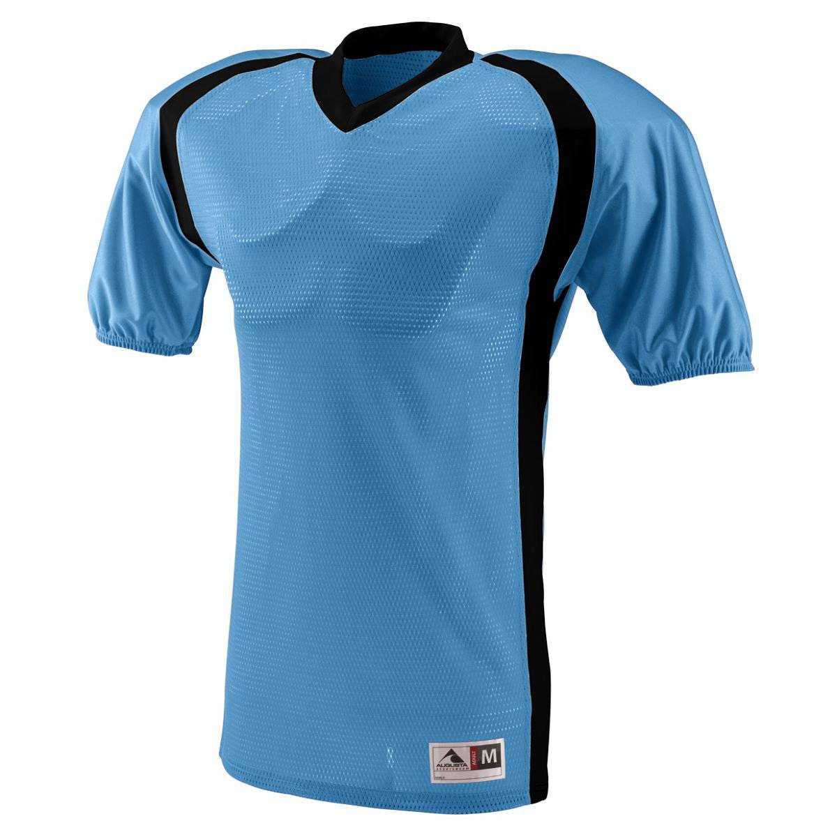 Augusta 9531 Blitz Jersey - Youth - Columbia Blue Black - HIT a Double