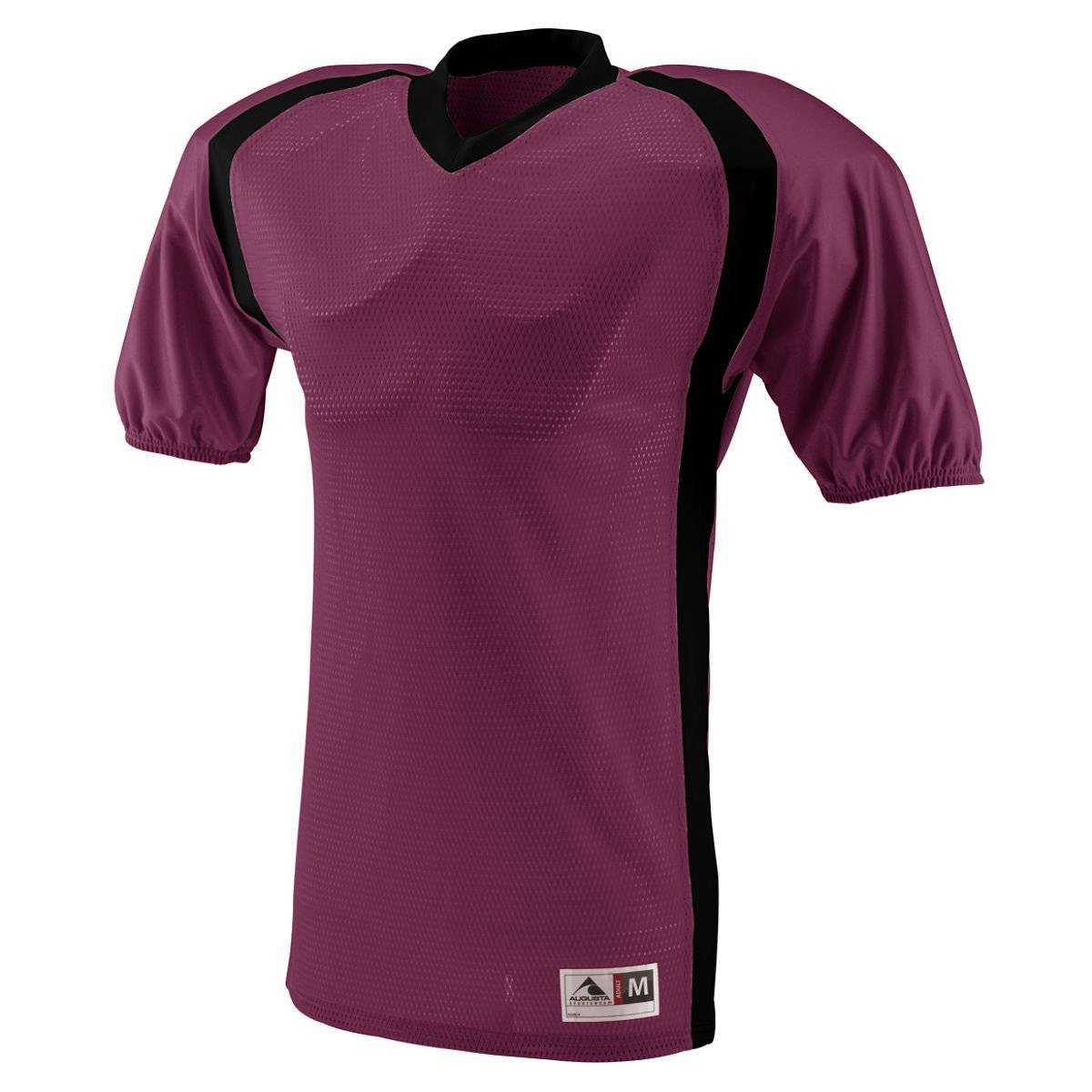 Augusta 9531 Blitz Jersey - Youth - Maroon Black - HIT a Double