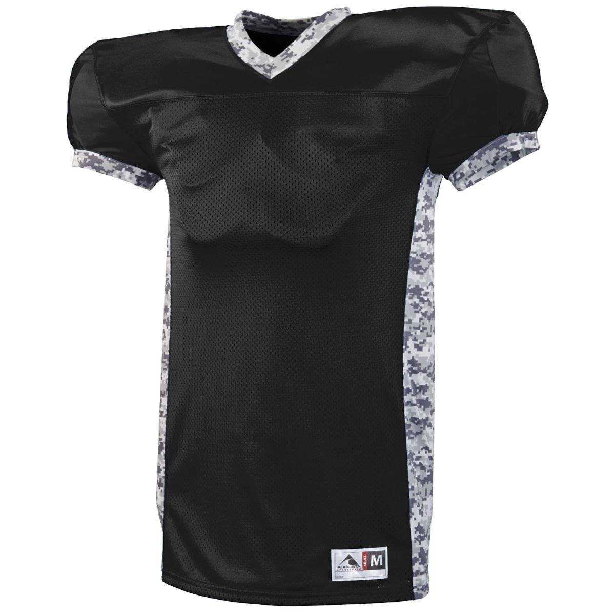 Augusta 9550 Dual Threat Jersey - Black White Camo - HIT a Double