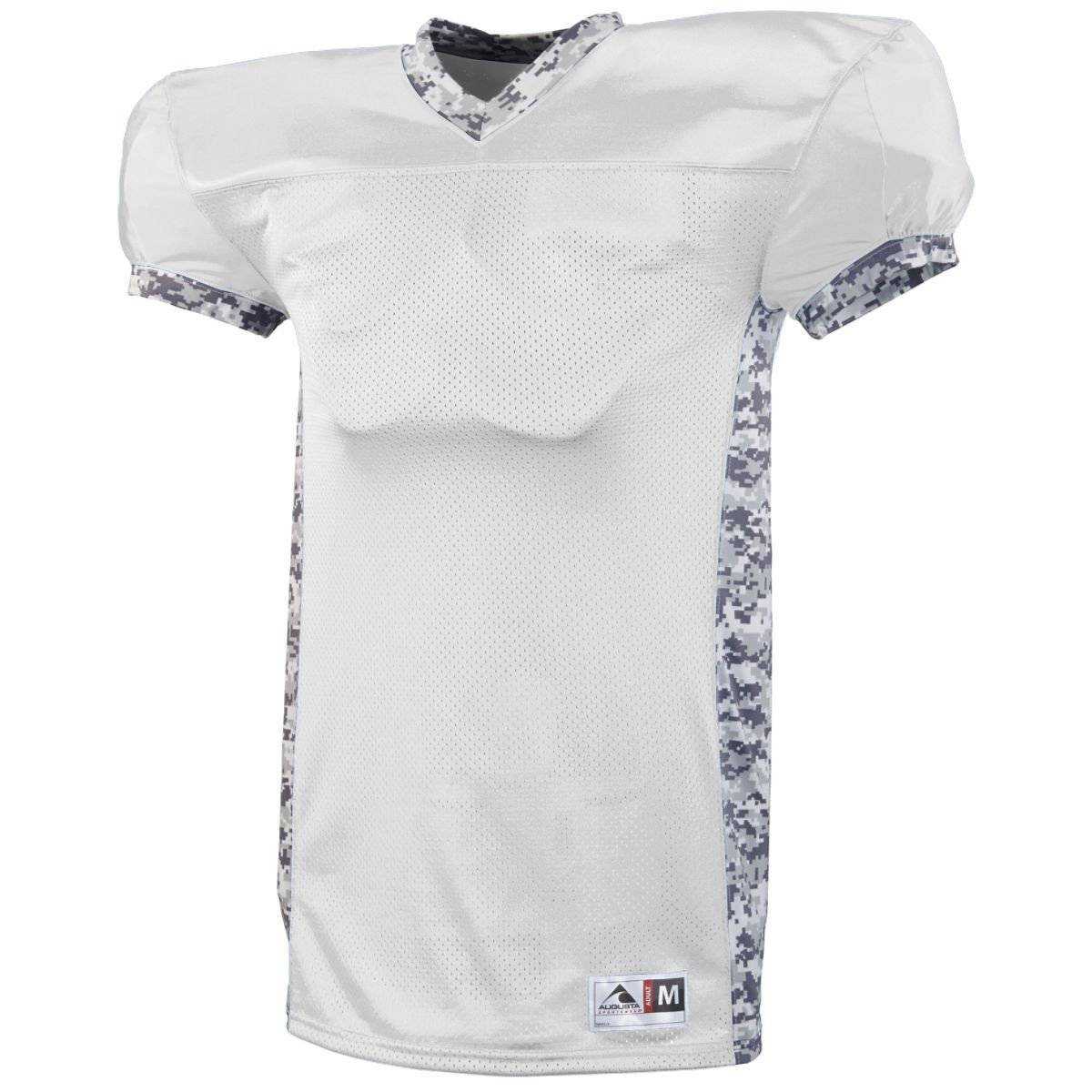 Augusta 9550 Dual Threat Jersey - White Camo - HIT a Double