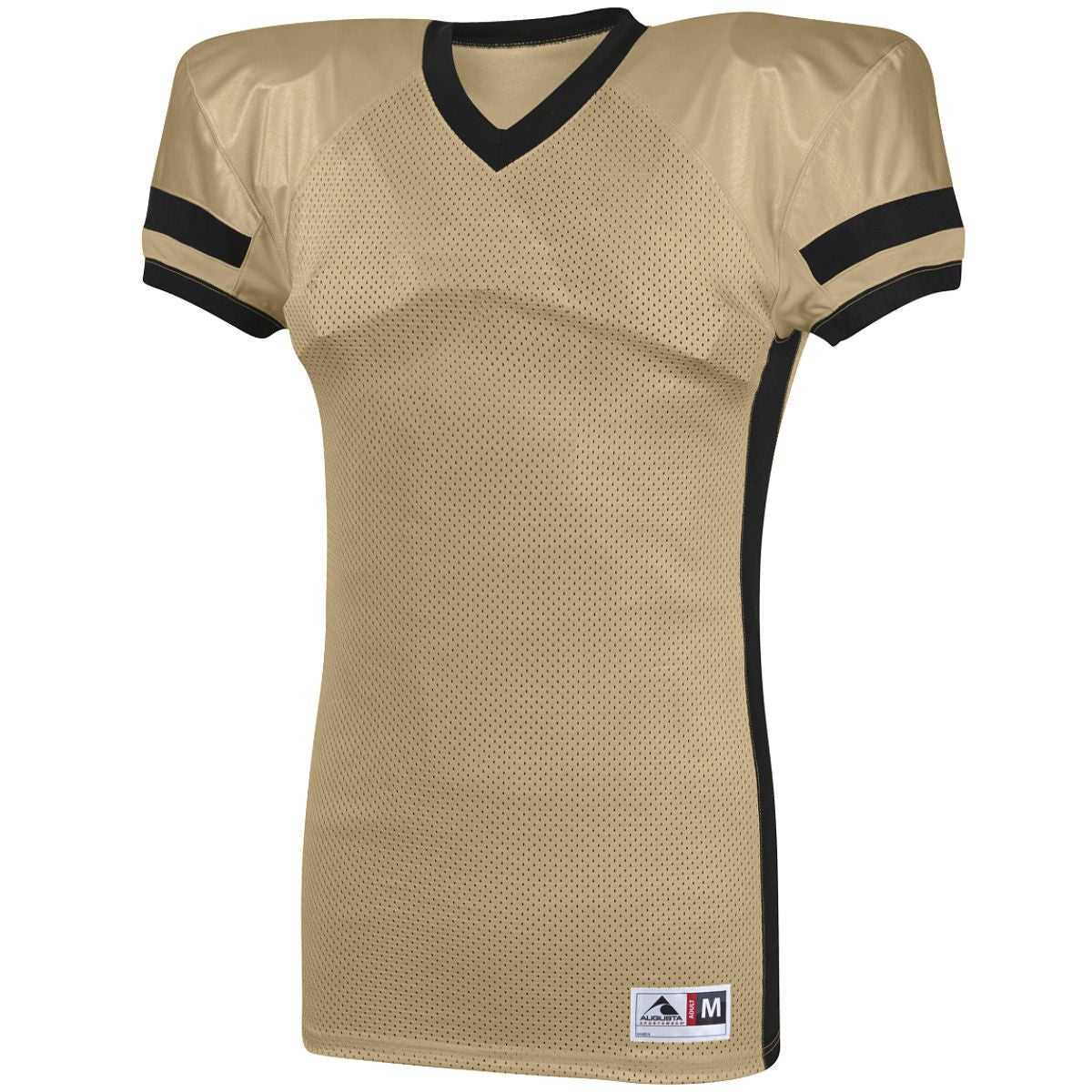 Augusta 9571 Handoff Jersey Youth - Vegas Gold Black - HIT a Double