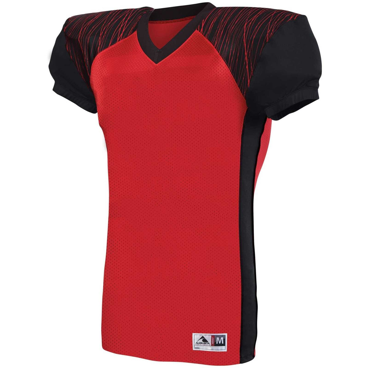 Augusta 9575 Zone Play Jersey - Red Black Red Print - HIT a Double