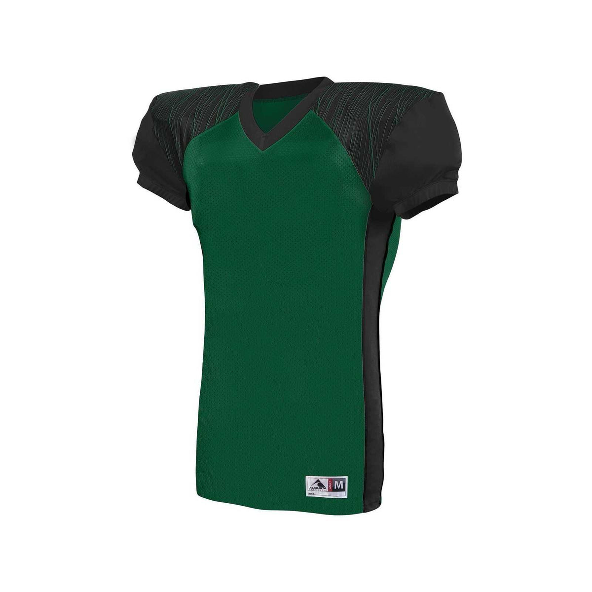 Augusta 9576 Youth Zone Play Jersey - Dark Green Black Dark Green Print - HIT a Double