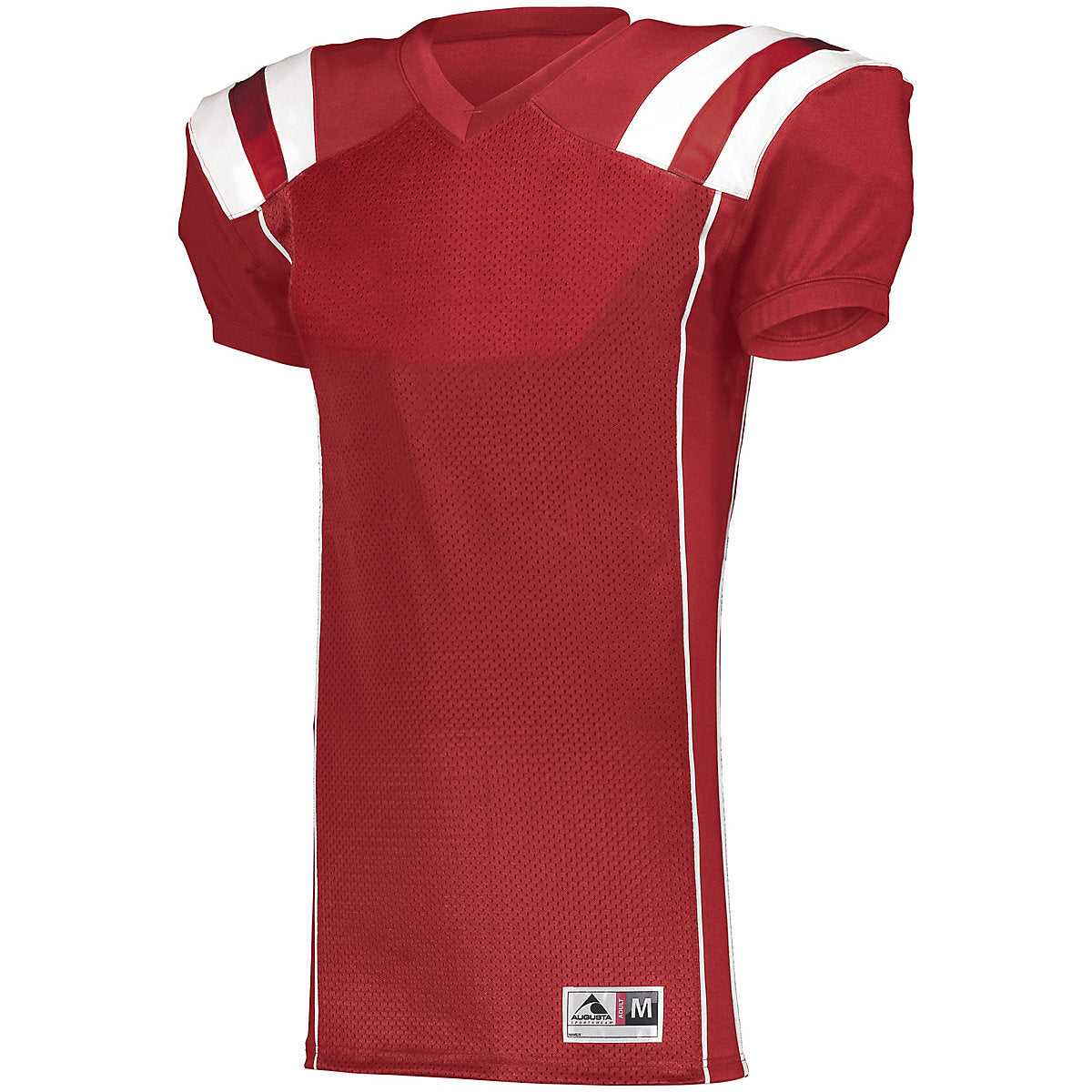 Augusta 9580 Tform Football Jersey - Red White - HIT a Double