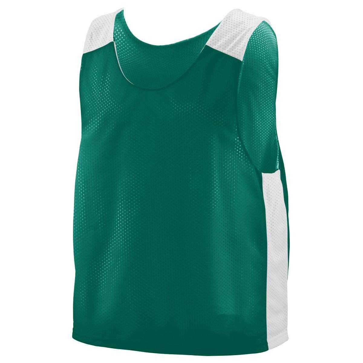 Augusta 9715 Face Off Reversible Jersey - Forest White - HIT a Double