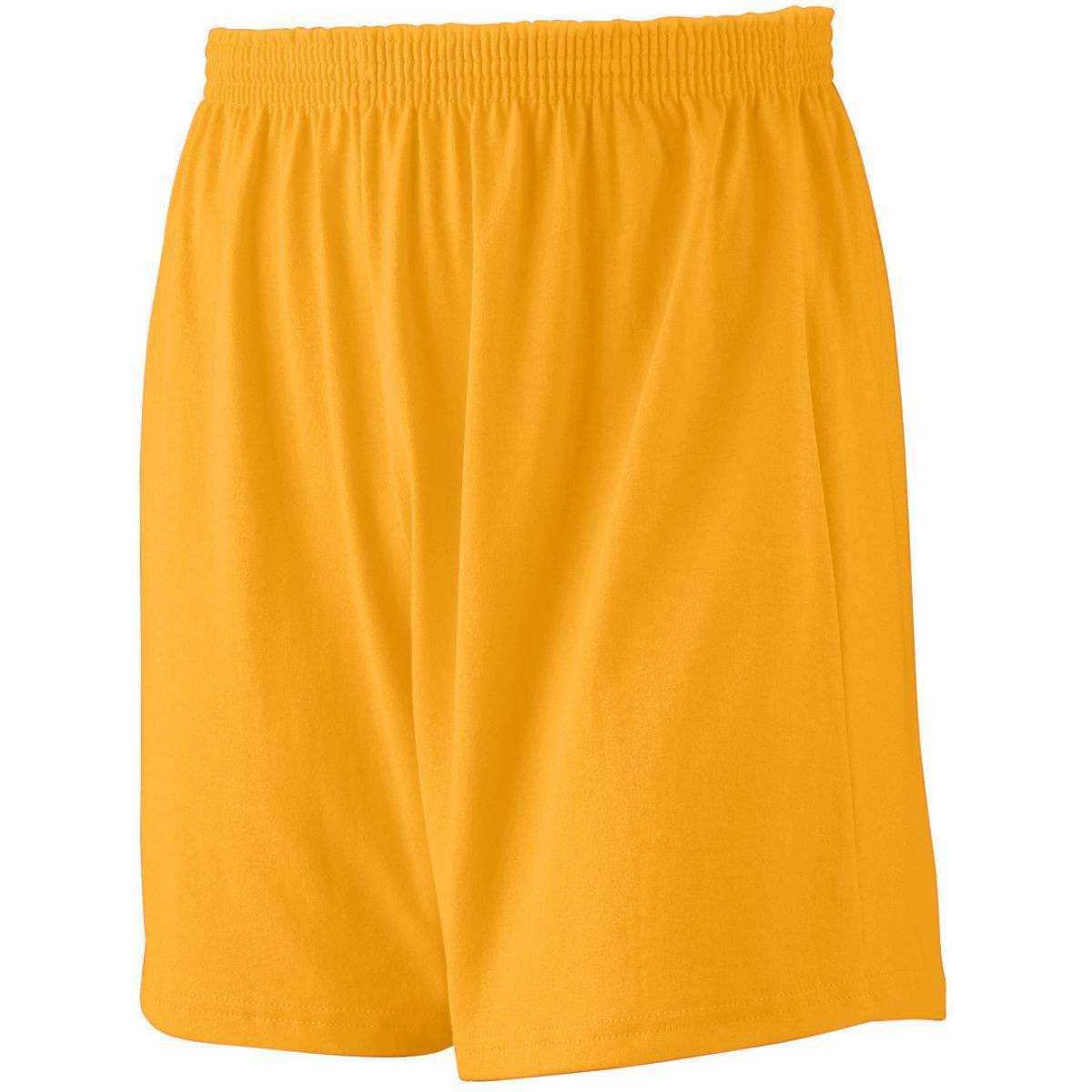 Augusta 990 Jersey Knit Short - Gold - HIT a Double