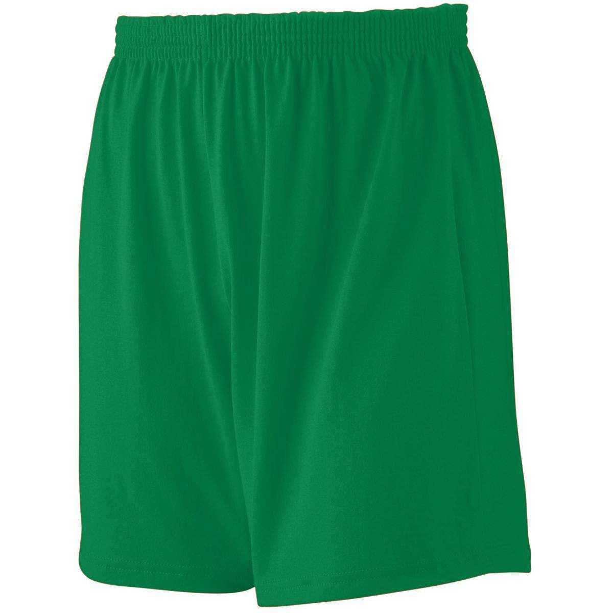 Augusta 991 Jersey Knit Short-Youth - Green - HIT a Double