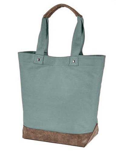 Authentic Pigment AP1921 Canvas Resort Tote - Cypress Brown - HIT a Double