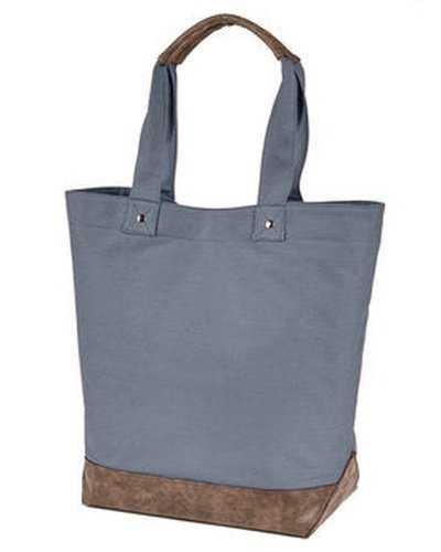 Authentic Pigment AP1921 Canvas Resort Tote - Niagara Brown - HIT a Double