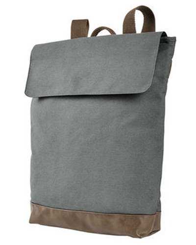 Authentic Pigment AP1922 Canvas Rucksack - Smoke Brown - HIT a Double
