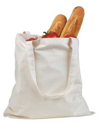 BAGedge BE007 6 oz Canvas Promo Tote - Natural - HIT a Double