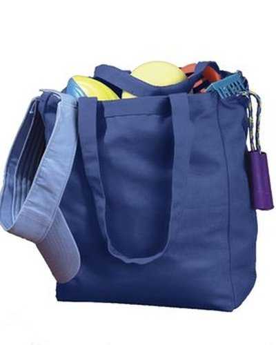BAGedge BE008 Canvas Book Tote - Royal - HIT a Double