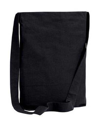 BAGedge BE056 Canvas Sling Tote - Black - HIT a Double