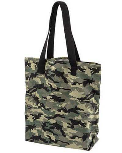 BAGedge BE066 Canvas Print Tote - Forest Camo - HIT a Double