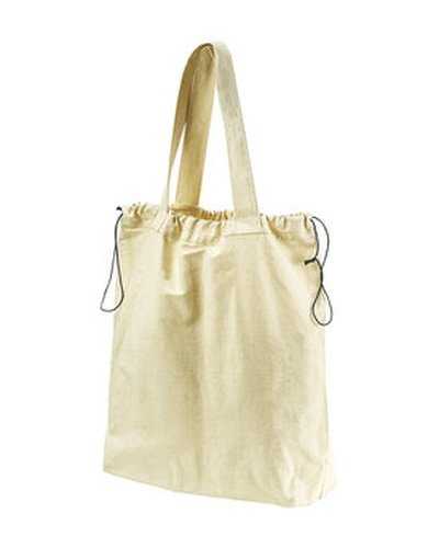 BAGedge BE087 Drawstring Tote - Natural - HIT a Double