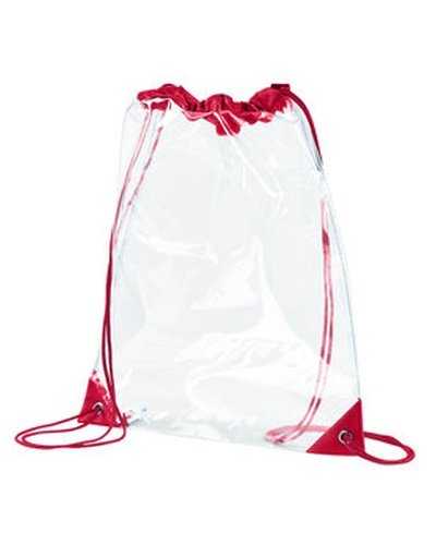 BAGedge BE253 Pvc Cinch Sack - Red - HIT a Double
