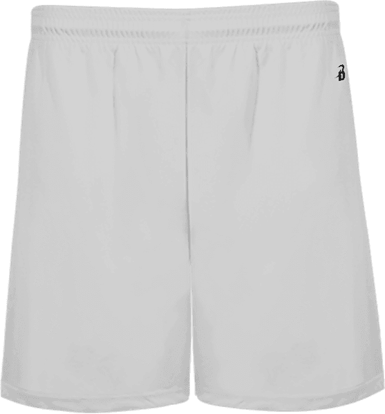 Badger Sport 414600 B-Core Pocketed 5&quot; Short - Silver - HIT a Double - 1