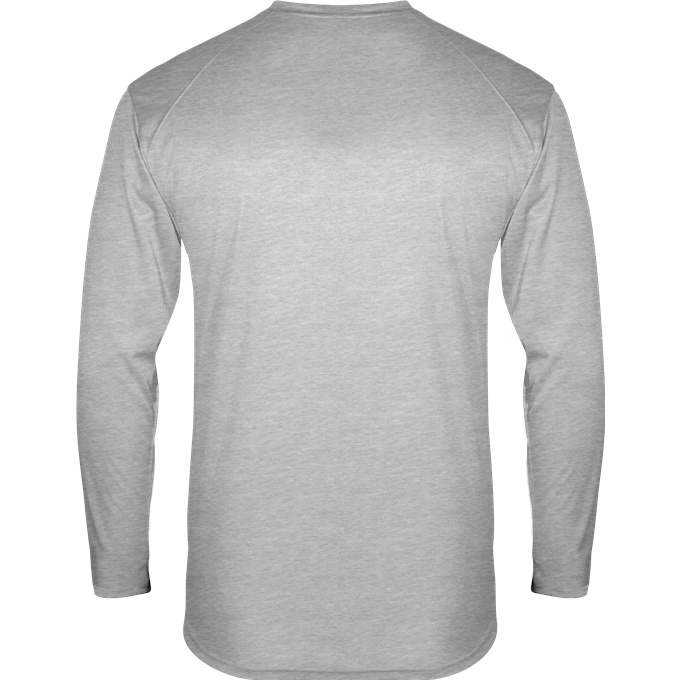 Badger Sport 1001 Fit Flex Long Sleeve Tee - Oxford - HIT a Double - 2