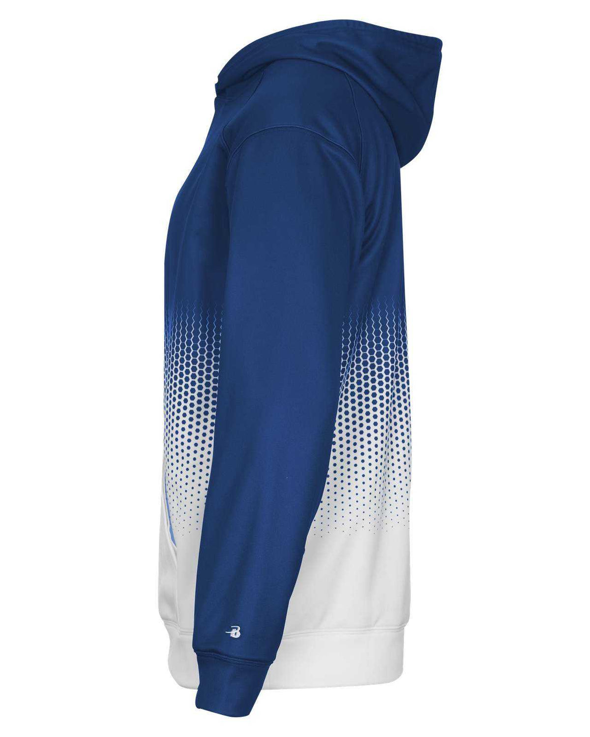 Badger Sport 1404 Hex 2.0 Hoodie - Royal Hex - HIT a Double - 2