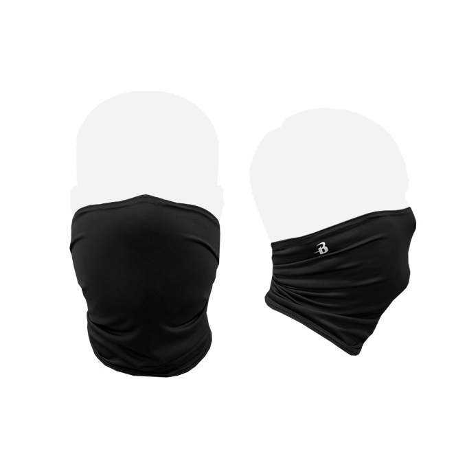 Badger Sport 1900 Performance Face Shield - Black - HIT a Double - 1