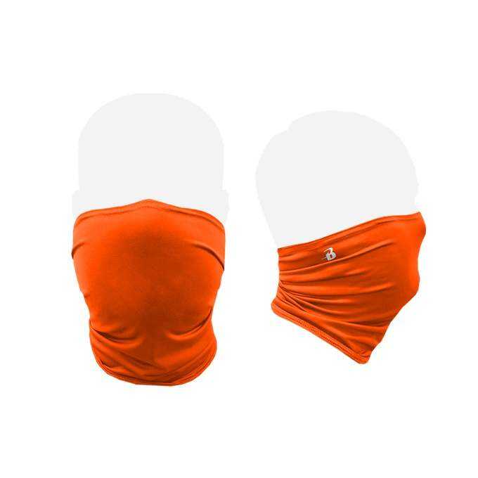 Badger Sport 1900 Performance Face Shield - Orange - HIT a Double - 1