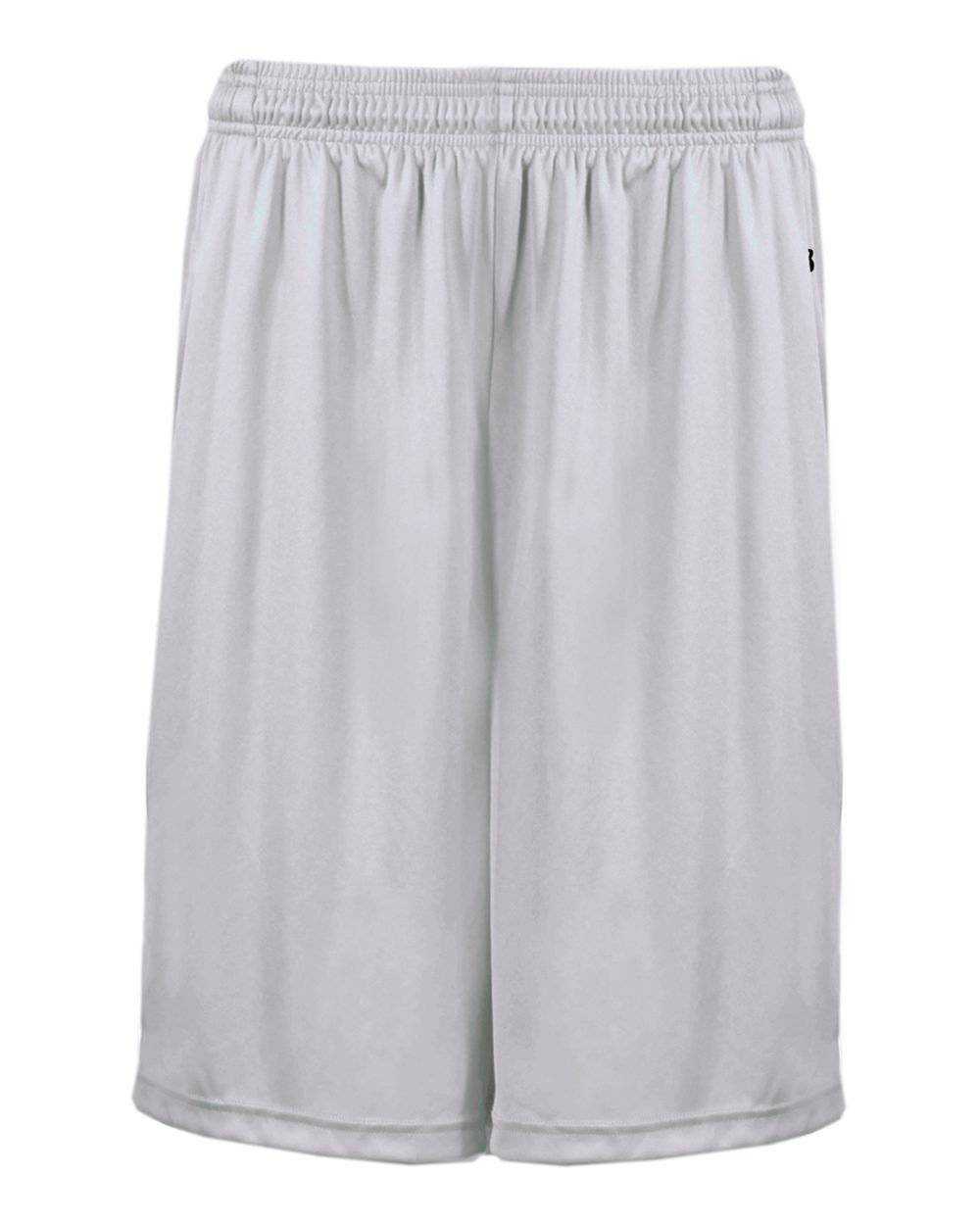 Badger Sport 2119 B-Core Pocketed Youth Short - Silver - HIT a Double - 1