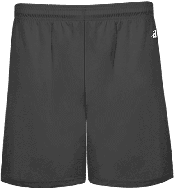 Badger Sport 214600 B-Core Pocketed 4&quot; Youth Short - Graphite