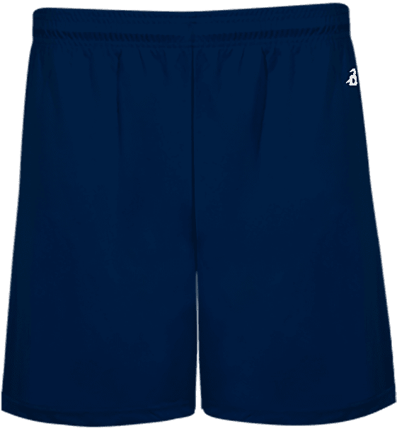 Badger Sport 214600 B-Core Pocketed 4&quot; Youth Short - Navy