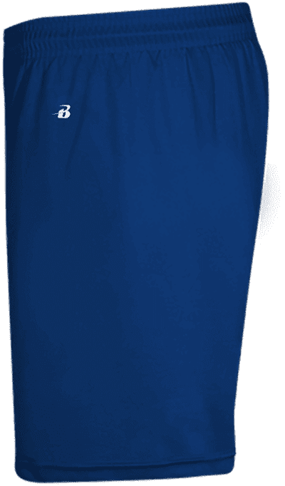 Badger Sport 214600 B-Core Pocketed 4&quot; Youth Short - Royal - HIT a Double - 2
