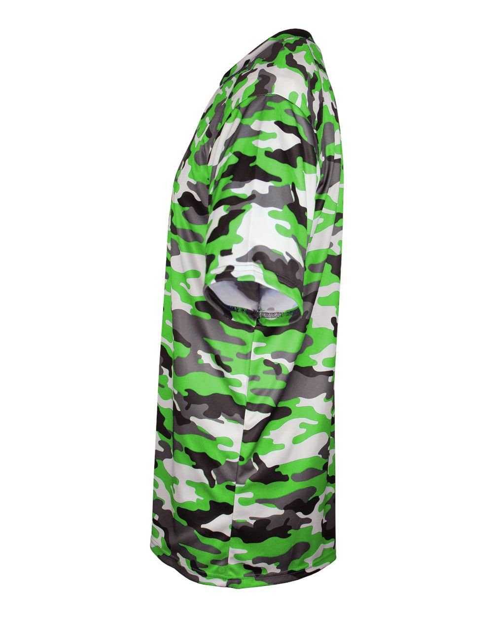 Badger Sport 2181 Camo Youth Tee - Lime Camo - HIT a Double - 2