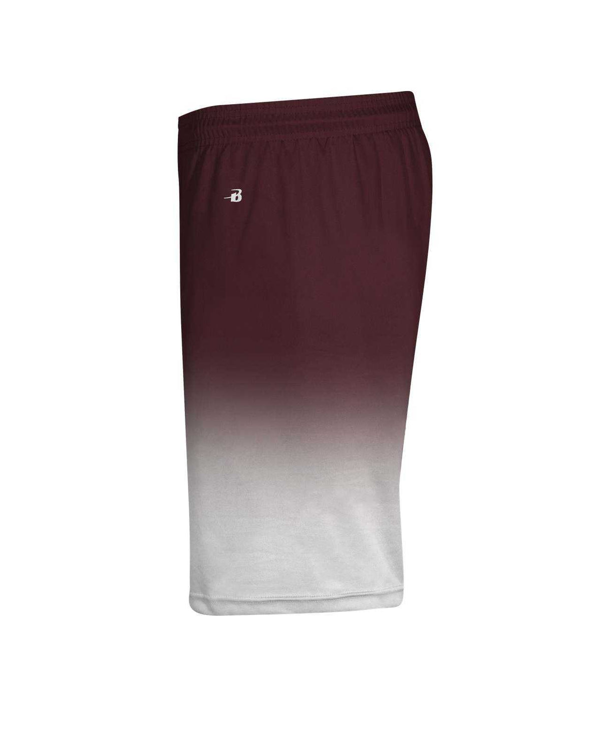 Badger Sport 2206 Ombre Youth Short - Maroon White - HIT a Double - 2