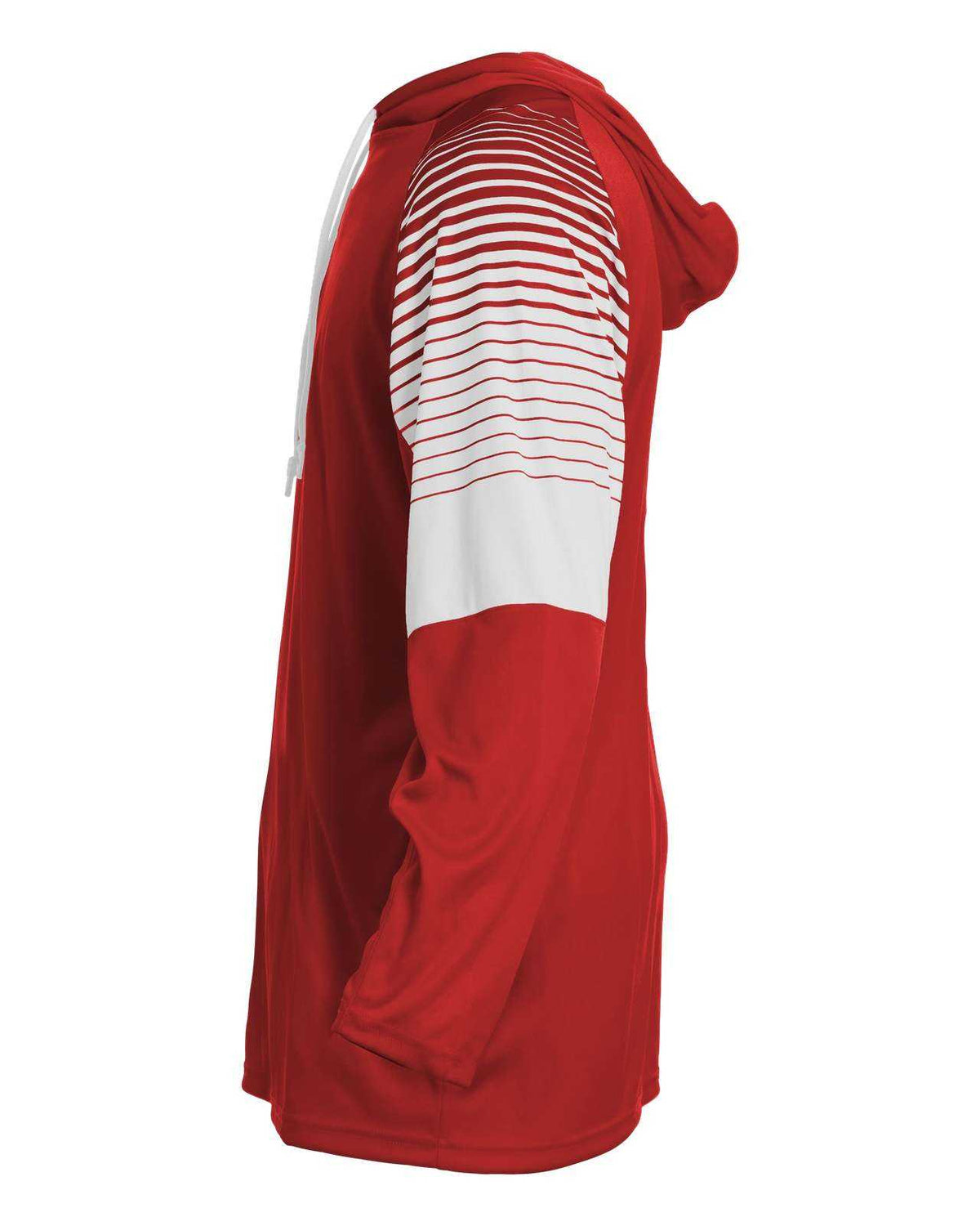 Badger Sport 2211 Lineup Youth Hoodie Tee - Red - HIT a Double - 2