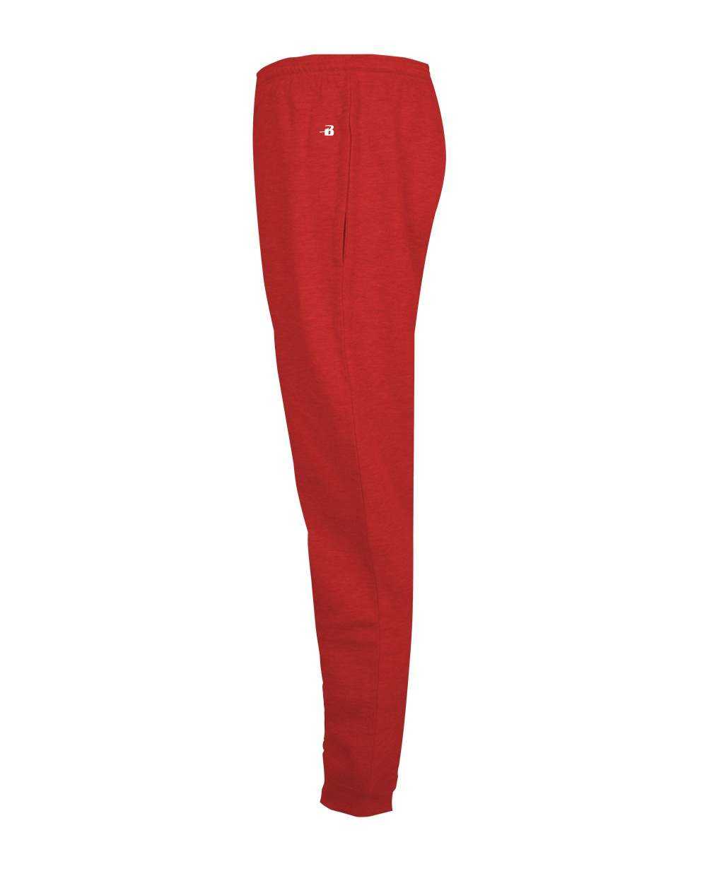 Badger Sport 2215 Athletic Fleece Youth Jogger Pant - Red - HIT a Double - 2