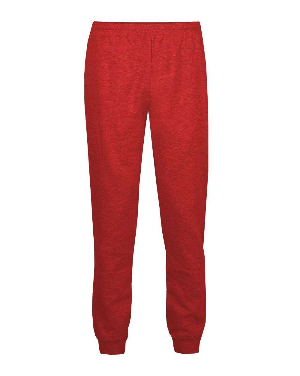 Badger Sport 2215 Athletic Fleece Youth Jogger Pant - Red - HIT a Double - 1