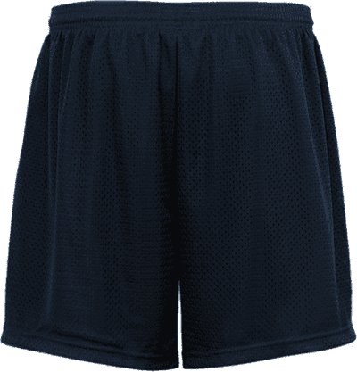 Badger Sport 222500 Mesh Tricot Youth 4&quot; Short - Navy - HIT a Double - 3