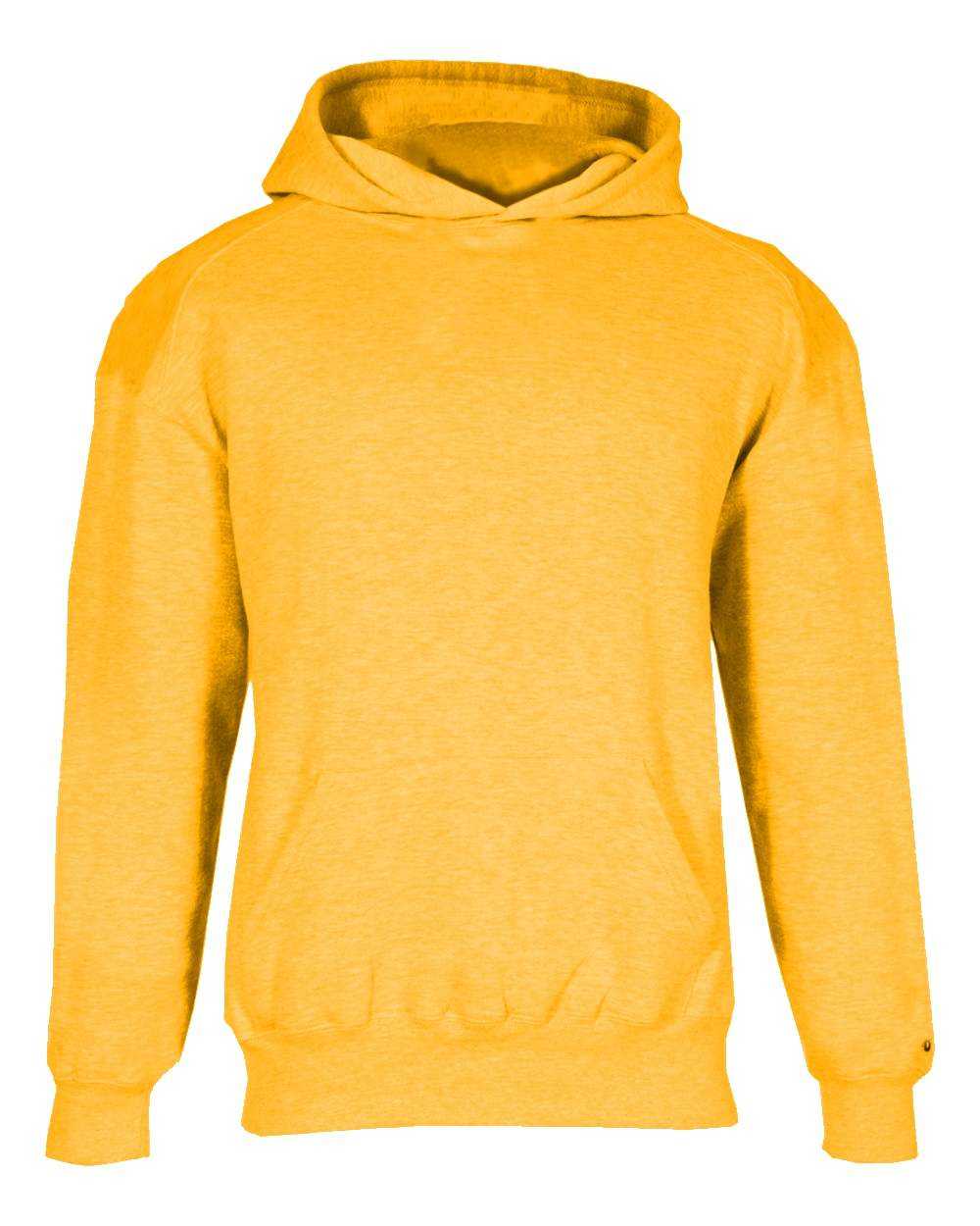 Badger Sport 2254 Youth Hooded Sweatshirt - Gold - HIT a Double - 1
